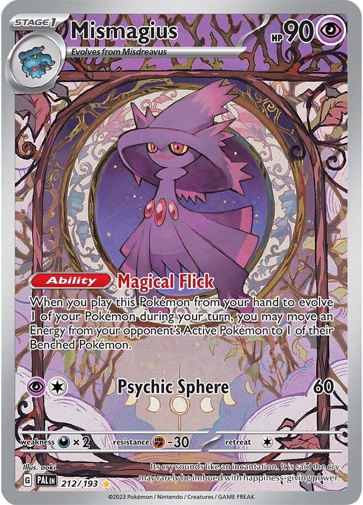 Mismagius (212/193) [Scarlet & Violet: Paldea Evolved] | Mindsight Gaming