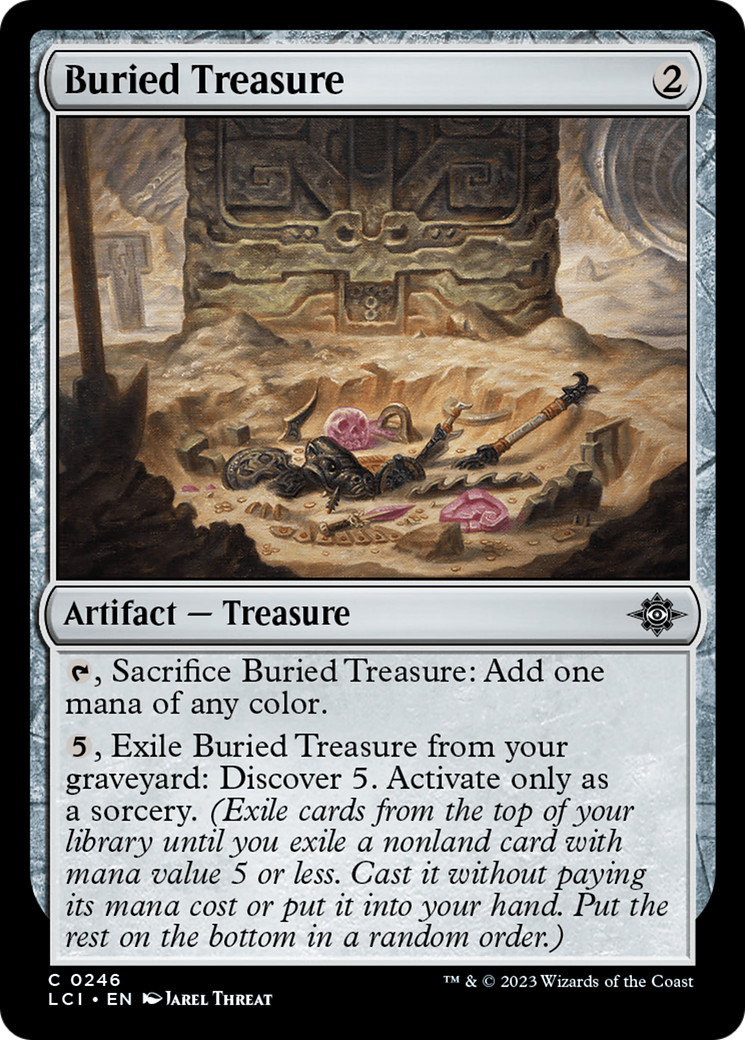 Buried Treasure [The Lost Caverns of Ixalan] | Mindsight Gaming