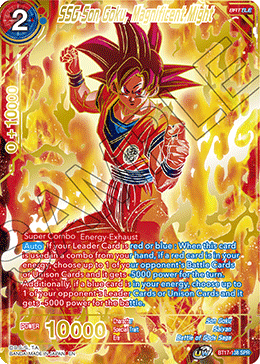 SSG Son Goku, Magnificent Might (SPR) (BT17-138) [Ultimate Squad] | Mindsight Gaming