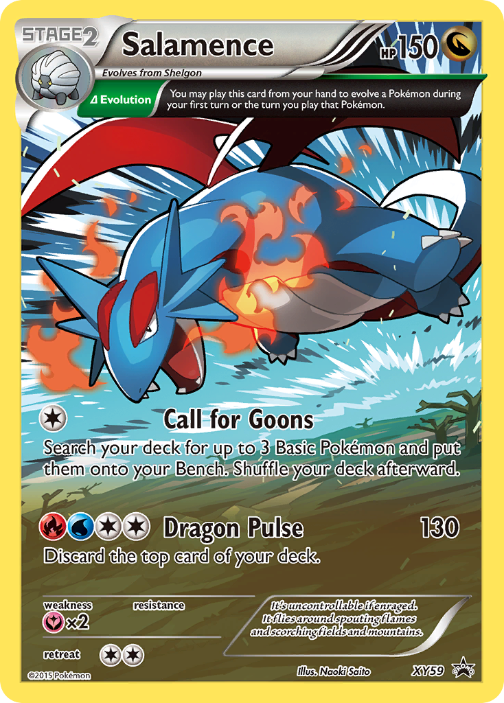 Salamence (XY59) [XY: Black Star Promos] | Mindsight Gaming