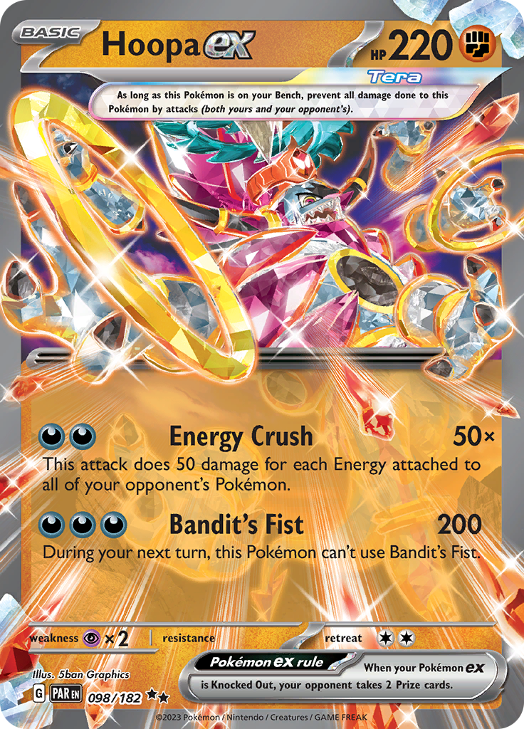 Hoopa ex (098/182) [Scarlet & Violet: Paradox Rift] | Mindsight Gaming