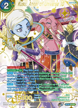 Kusu, Angel of Universe 10 (SPR) (BT16-139) [Realm of the Gods] | Mindsight Gaming