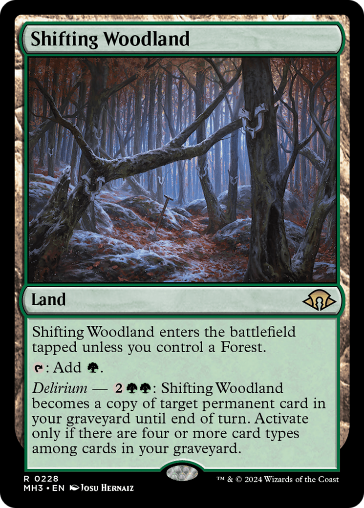 Shifting Woodland [Modern Horizons 3] | Mindsight Gaming