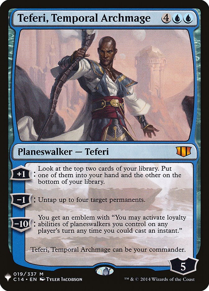 Teferi, Temporal Archmage [Mystery Booster] | Mindsight Gaming