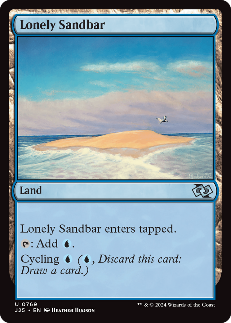 Lonely Sandbar [Foundations Jumpstart] | Mindsight Gaming