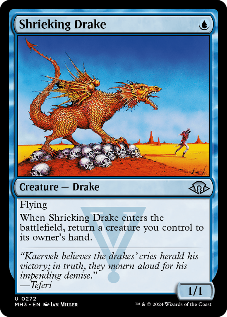 Shrieking Drake [Modern Horizons 3] | Mindsight Gaming