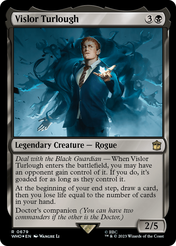 Vislor Turlough (Surge Foil) [Doctor Who] | Mindsight Gaming