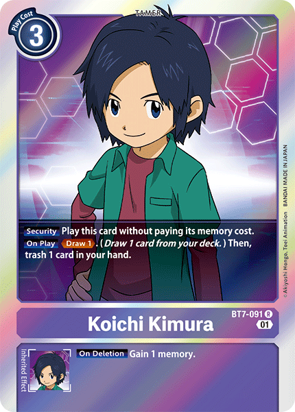 Koichi Kimura [BT7-091] [Next Adventure] | Mindsight Gaming