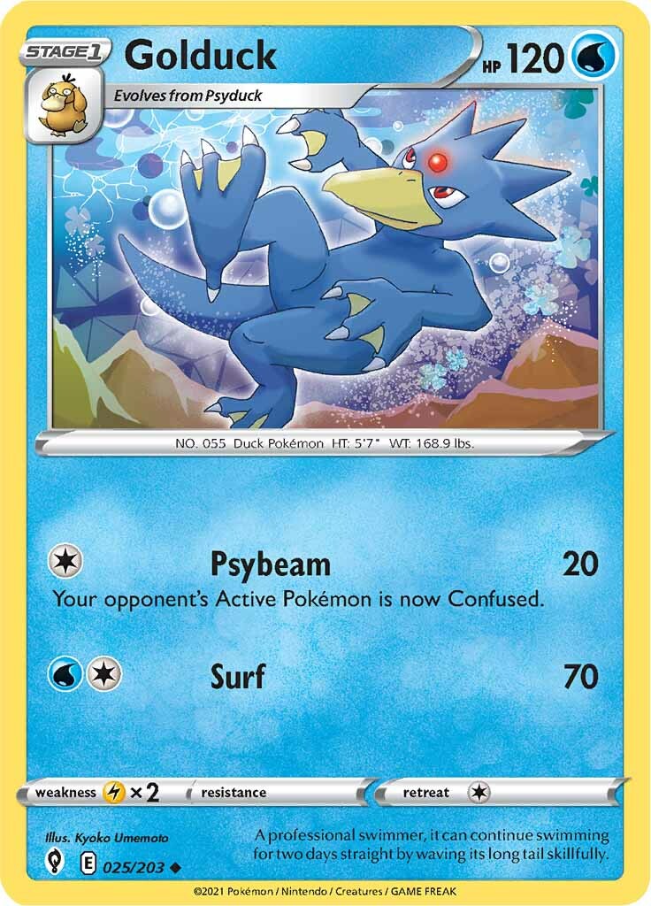 Golduck (025/203) [Sword & Shield: Evolving Skies] | Mindsight Gaming