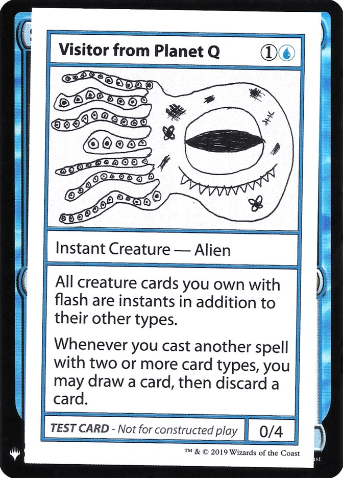 Visitor from Planet Q [Mystery Booster Playtest Cards] | Mindsight Gaming