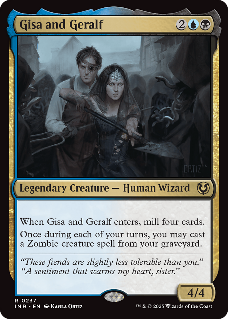 Gisa and Geralf [Innistrad Remastered] | Mindsight Gaming