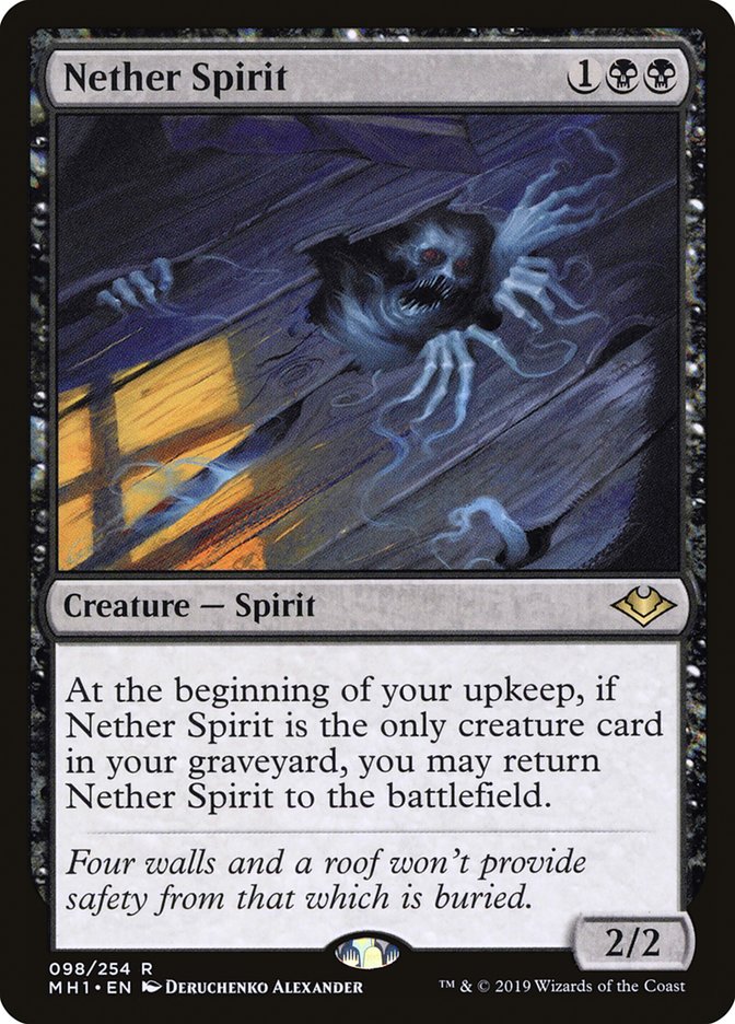 Nether Spirit [Modern Horizons] | Mindsight Gaming