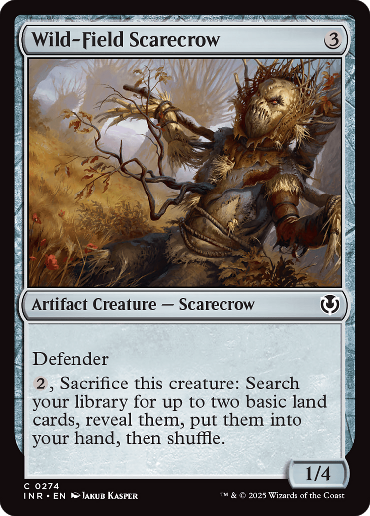 Wild-Field Scarecrow [Innistrad Remastered] | Mindsight Gaming