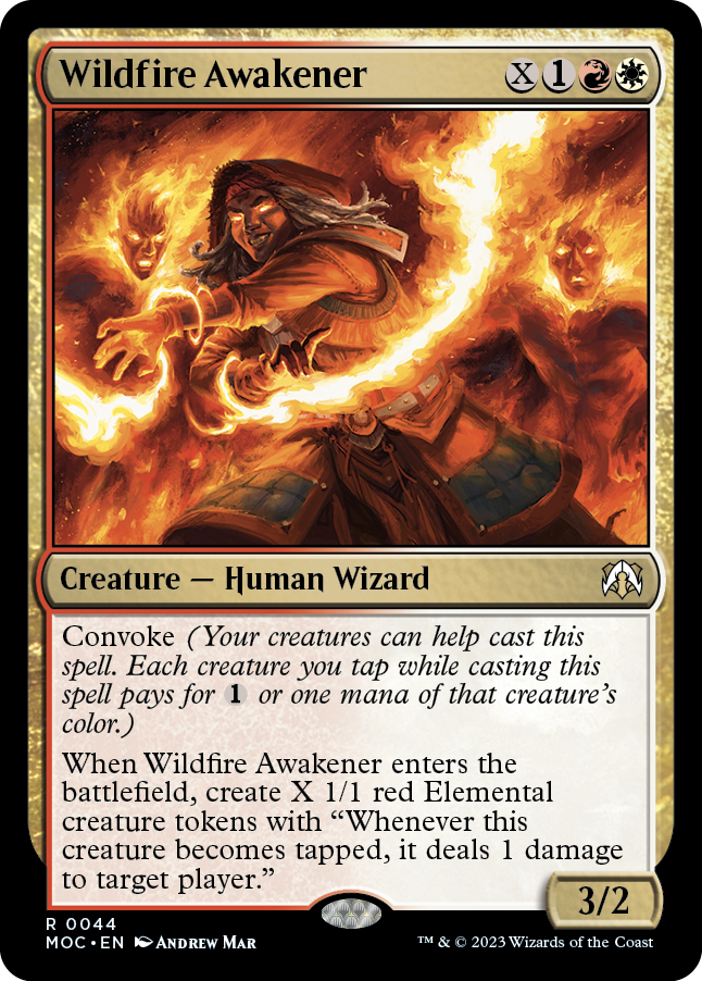 Wildfire Awakener [March of the Machine Commander] | Mindsight Gaming