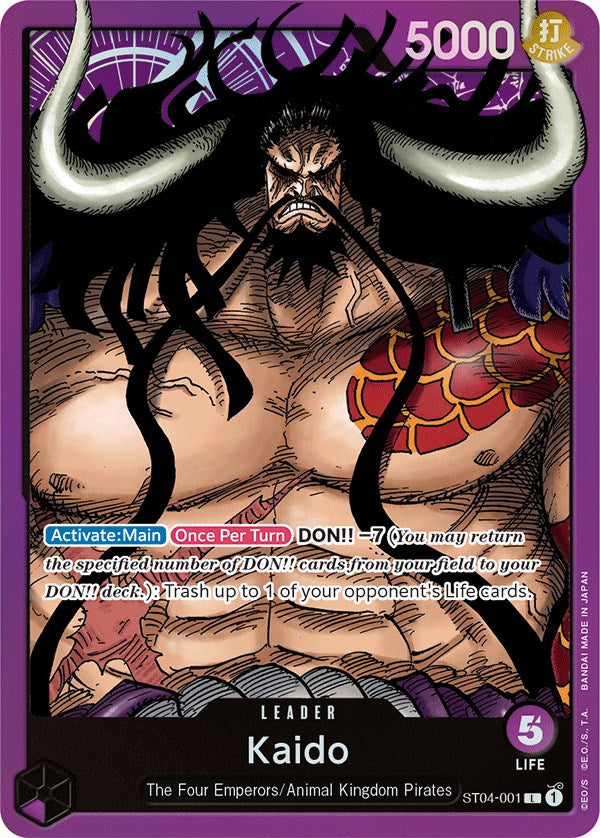 Kaido (001) [Starter Deck: Animal Kingdom Pirates] | Mindsight Gaming