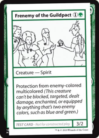 Frenemy of the Guildpact (2021 Edition) [Mystery Booster Playtest Cards] | Mindsight Gaming