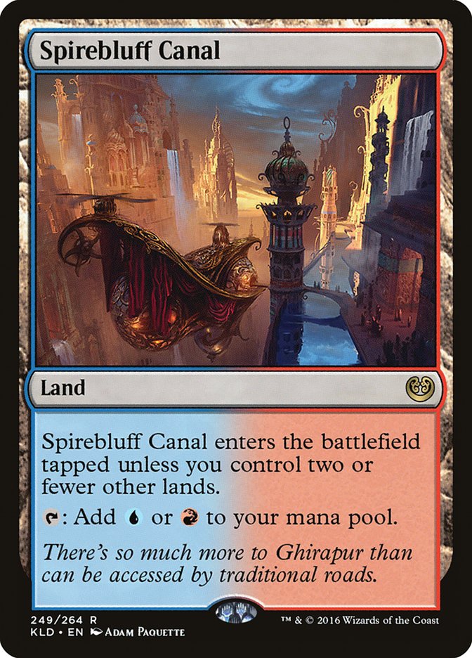 Spirebluff Canal [Kaladesh] | Mindsight Gaming