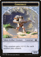 Soldier (004) // Construct (017) Double-Sided Token [Modern Horizons Tokens] | Mindsight Gaming