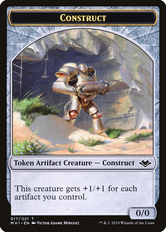 Elemental (008) // Construct (017) Double-Sided Token [Modern Horizons Tokens] | Mindsight Gaming