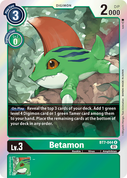 Betamon [BT7-044] [Next Adventure] | Mindsight Gaming