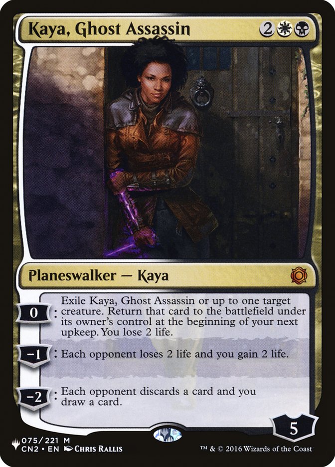 Kaya, Ghost Assassin [The List] | Mindsight Gaming