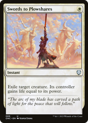 Swords to Plowshares [Phyrexia: All Will Be One Commander] | Mindsight Gaming