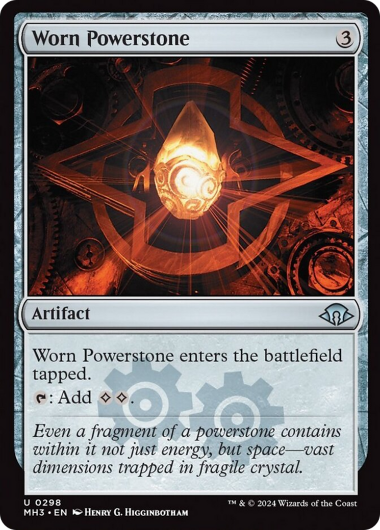 Worn Powerstone [Modern Horizons 3] | Mindsight Gaming