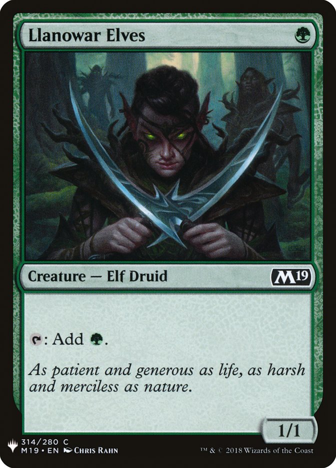 Llanowar Elves [Mystery Booster] | Mindsight Gaming