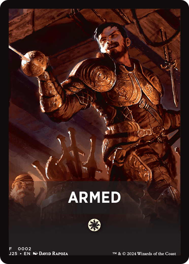 Armed Theme Card [Foundations Jumpstart Front Cards] | Mindsight Gaming