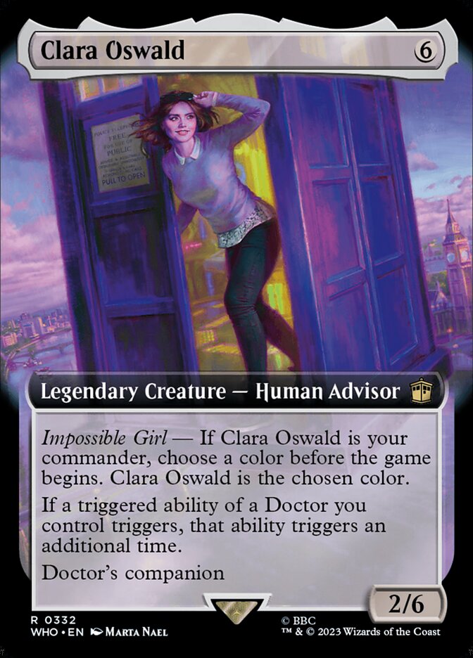 Clara Oswald (Extended Art) [Doctor Who] | Mindsight Gaming