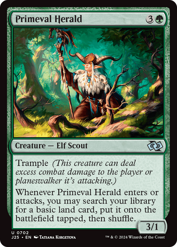 Primeval Herald [Foundations Jumpstart] | Mindsight Gaming