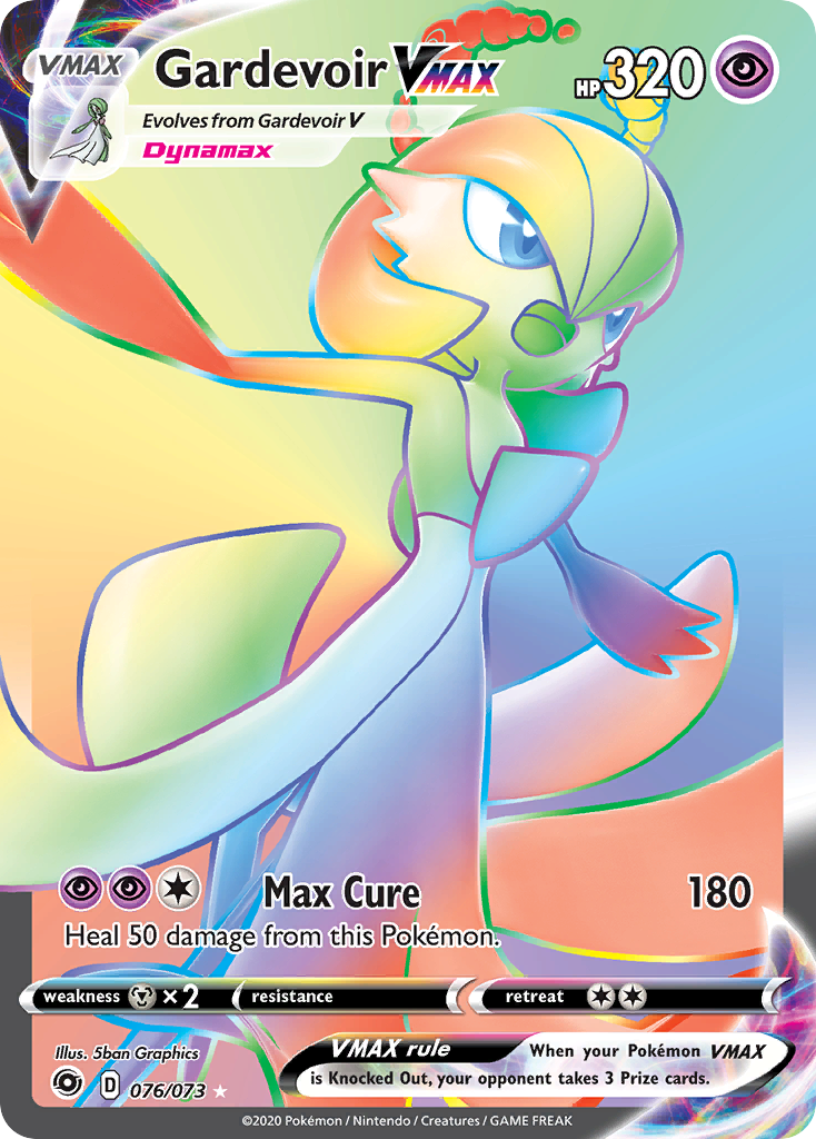 Gardevoir VMAX (076/073) [Sword & Shield: Champion's Path] | Mindsight Gaming