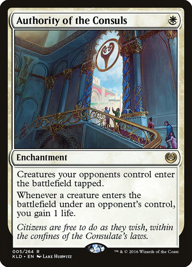 Authority of the Consuls [Kaladesh] | Mindsight Gaming