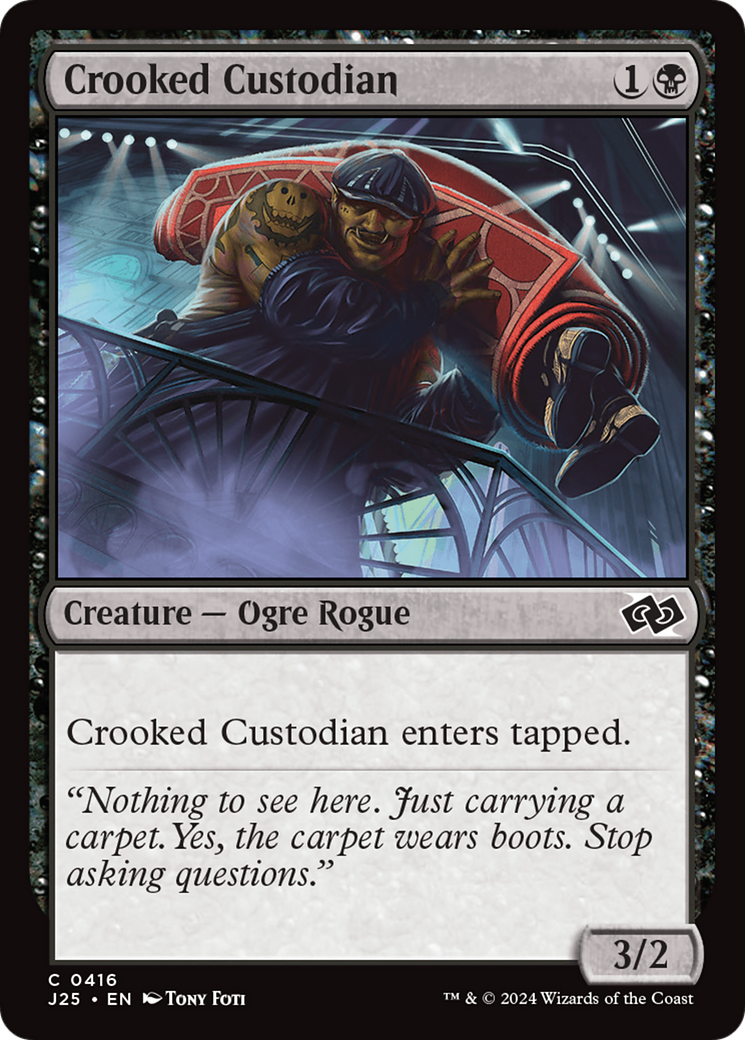 Crooked Custodian [Foundations Jumpstart] | Mindsight Gaming