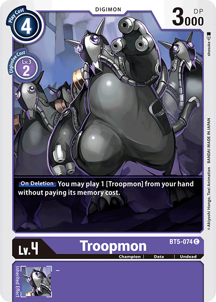 Troopmon [BT5-074] [Battle of Omni] | Mindsight Gaming