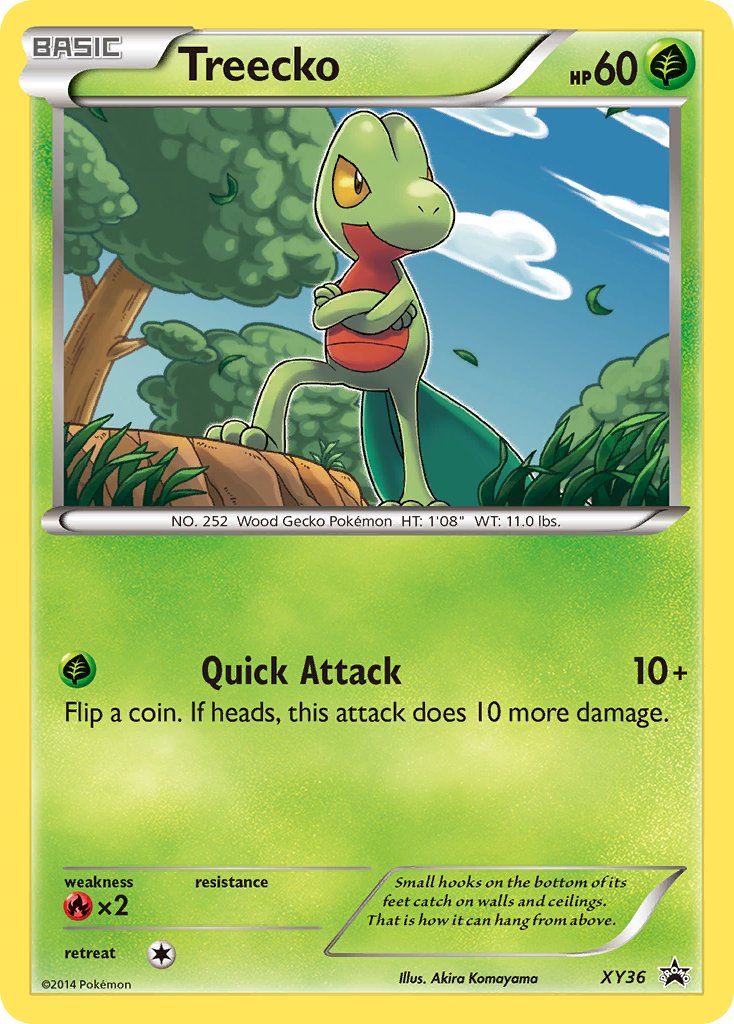 Treecko (XY36) [XY: Black Star Promos] | Mindsight Gaming