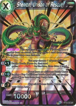 Shenron, Unison of Rescue (BT10-125) [Rise of the Unison Warrior 2nd Edition] | Mindsight Gaming