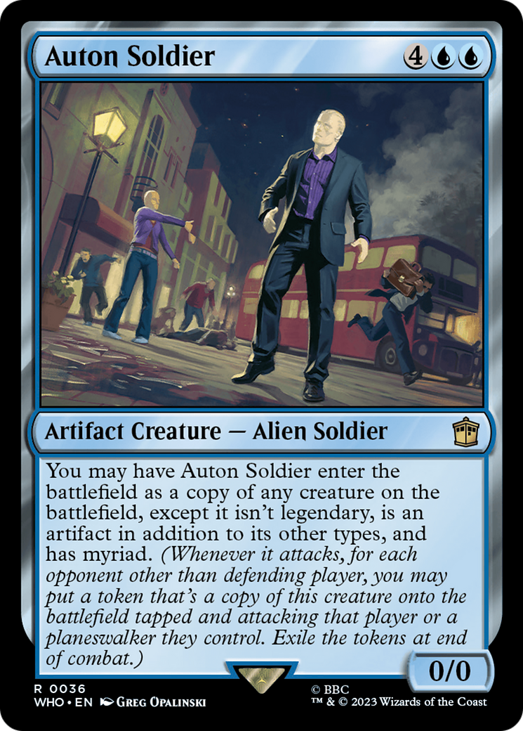 Auton Soldier [Doctor Who] | Mindsight Gaming