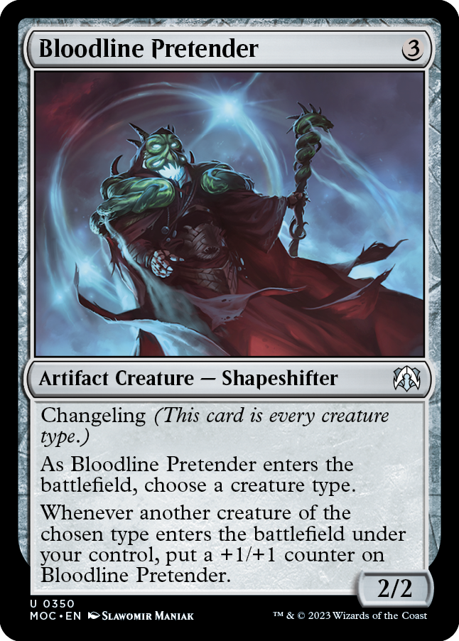 Bloodline Pretender [March of the Machine Commander] | Mindsight Gaming