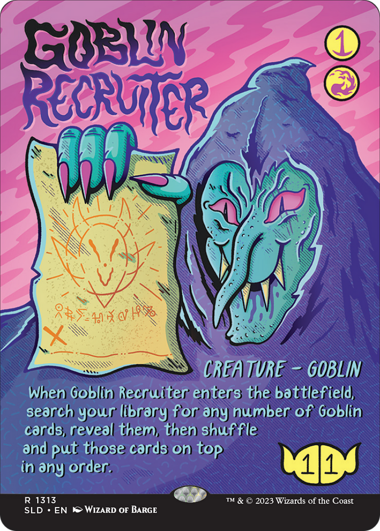 Goblin Recruiter [Secret Lair Drop Series] | Mindsight Gaming