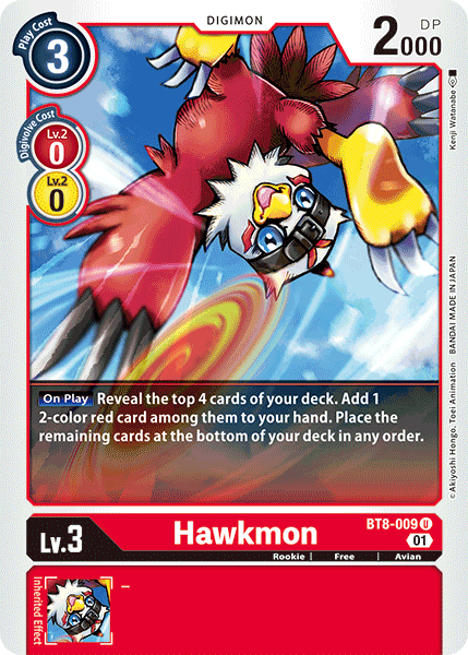 Hawkmon [BT8-009] [New Awakening] | Mindsight Gaming