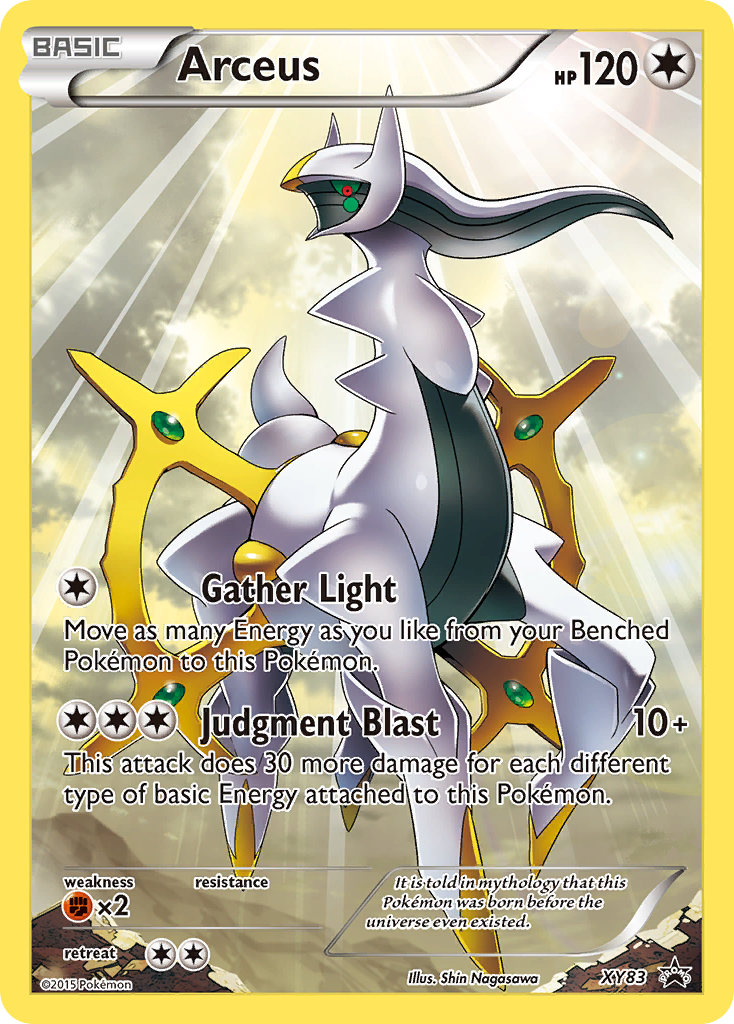 Arceus (XY83) [XY: Black Star Promos] | Mindsight Gaming