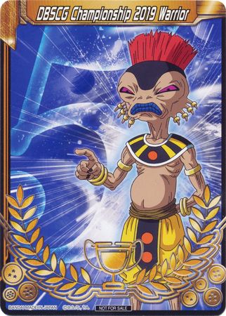 DBSCG Championship 2019 Warrior (Merit Card) - Universe 5 "Arak" (5) [Tournament Promotion Cards] | Mindsight Gaming