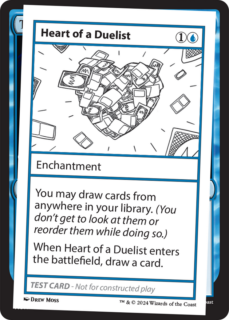 Heart of a Duelist [Mystery Booster 2 Playtest Cards] | Mindsight Gaming