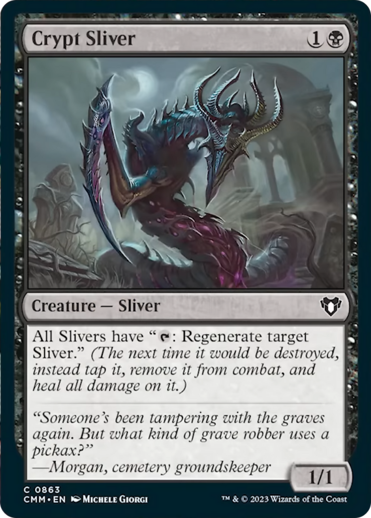 Crypt Sliver [Commander Masters] | Mindsight Gaming