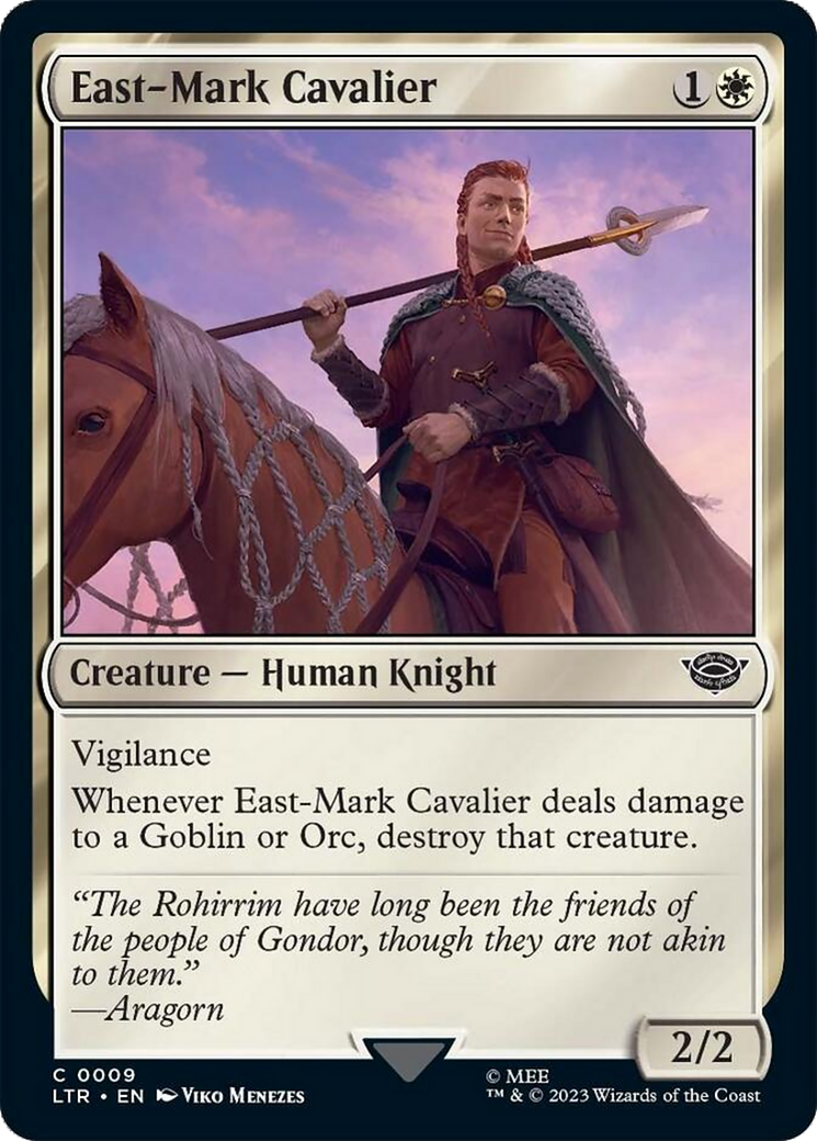 East-Mark Cavalier [The Lord of the Rings: Tales of Middle-Earth] | Mindsight Gaming