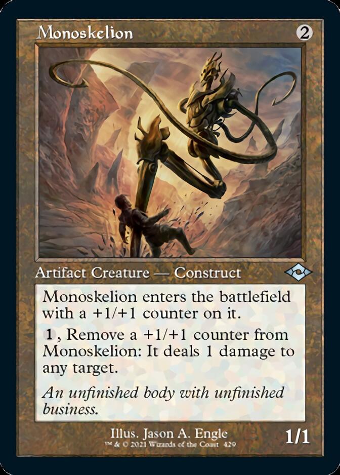 Monoskelion (Retro Foil Etched) [Modern Horizons 2] | Mindsight Gaming