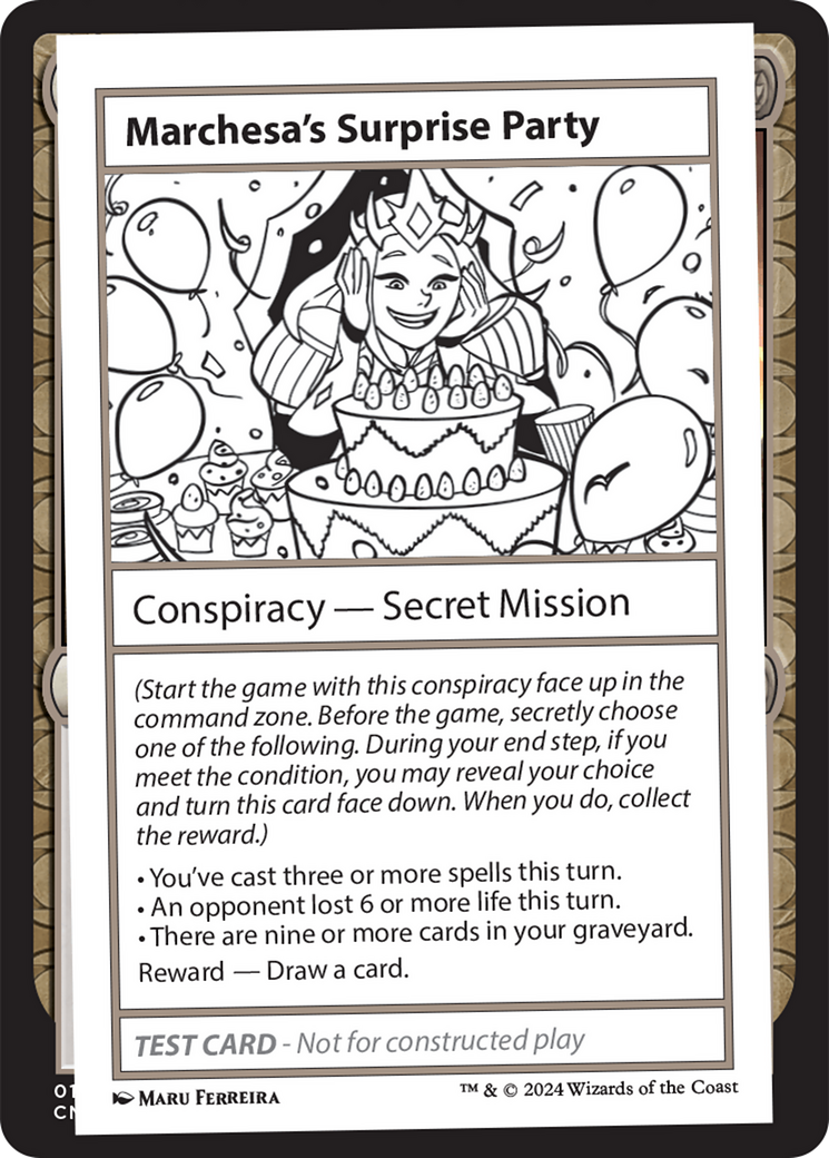 Marchesa's Surprise Party [Mystery Booster 2 Playtest Cards] | Mindsight Gaming