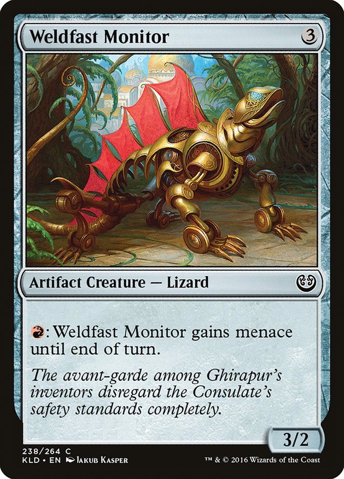 Weldfast Monitor [Kaladesh] | Mindsight Gaming