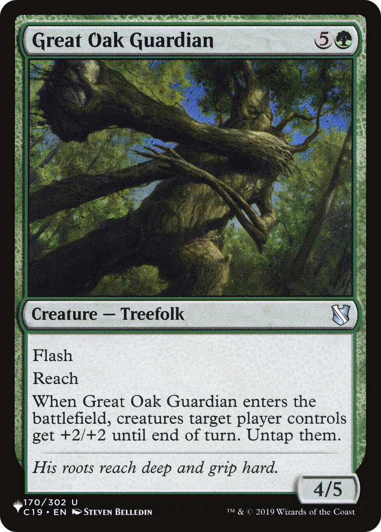 Great Oak Guardian [The List Reprints] | Mindsight Gaming